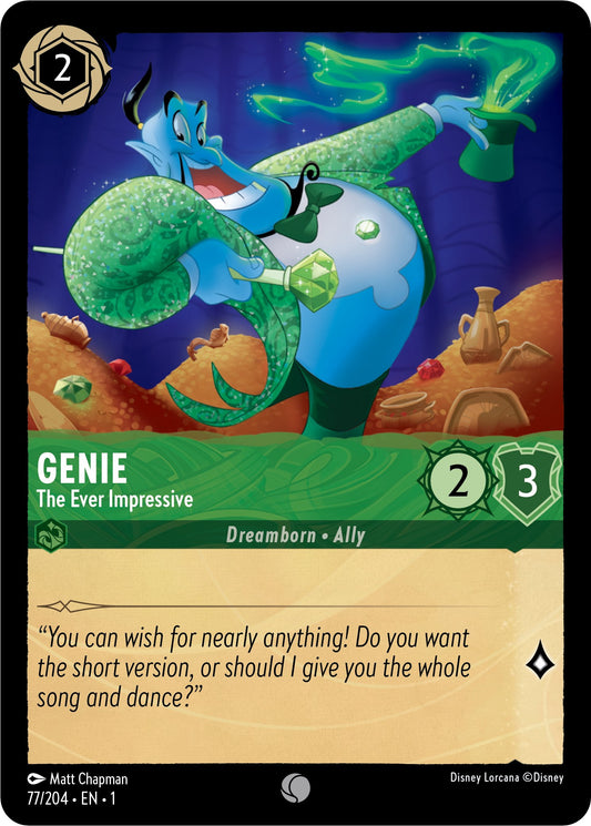 Disney Lorcana: Genie - The Ever Impressive card image