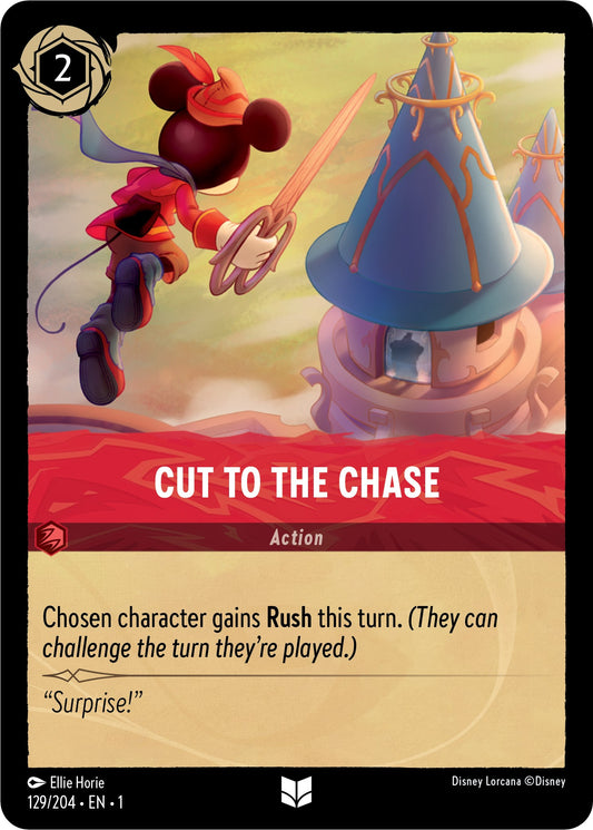 Disney Lorcana: Cut to the Chase card image