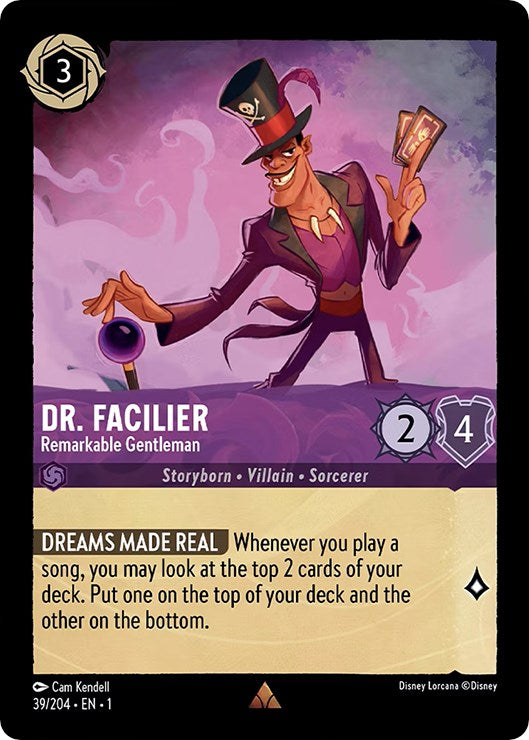 Disney Lorcana: Dr. Facilier - Remarkable Gentleman card image