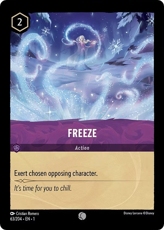 Disney Lorcana: Freeze card image