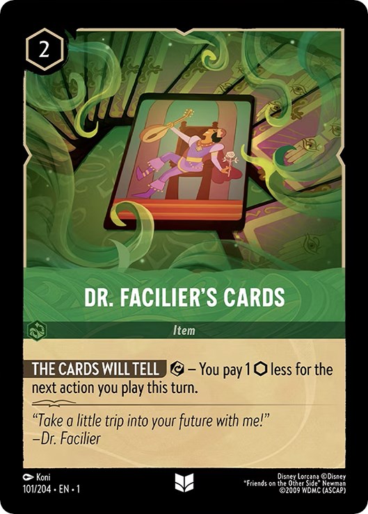 Disney Lorcana: Dr. Facilier's Cards card image