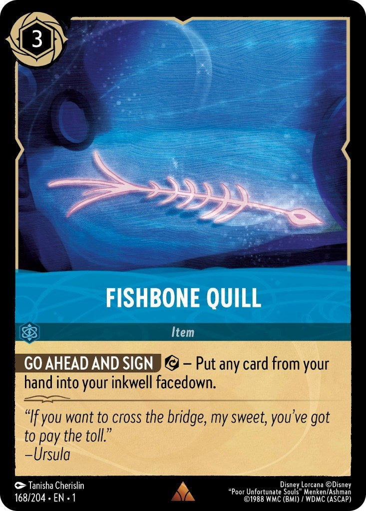 Disney Lorcana: Fishbone Quill card image