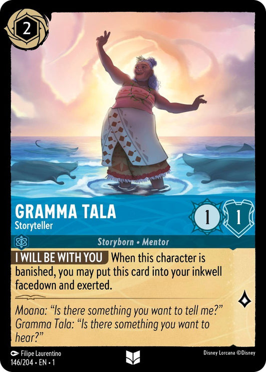 Disney Lorcana: Gramma Tala - Storyteller card image