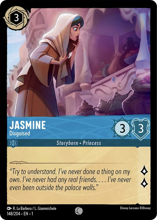 Disney Lorcana: Jasmine - Disguised card image