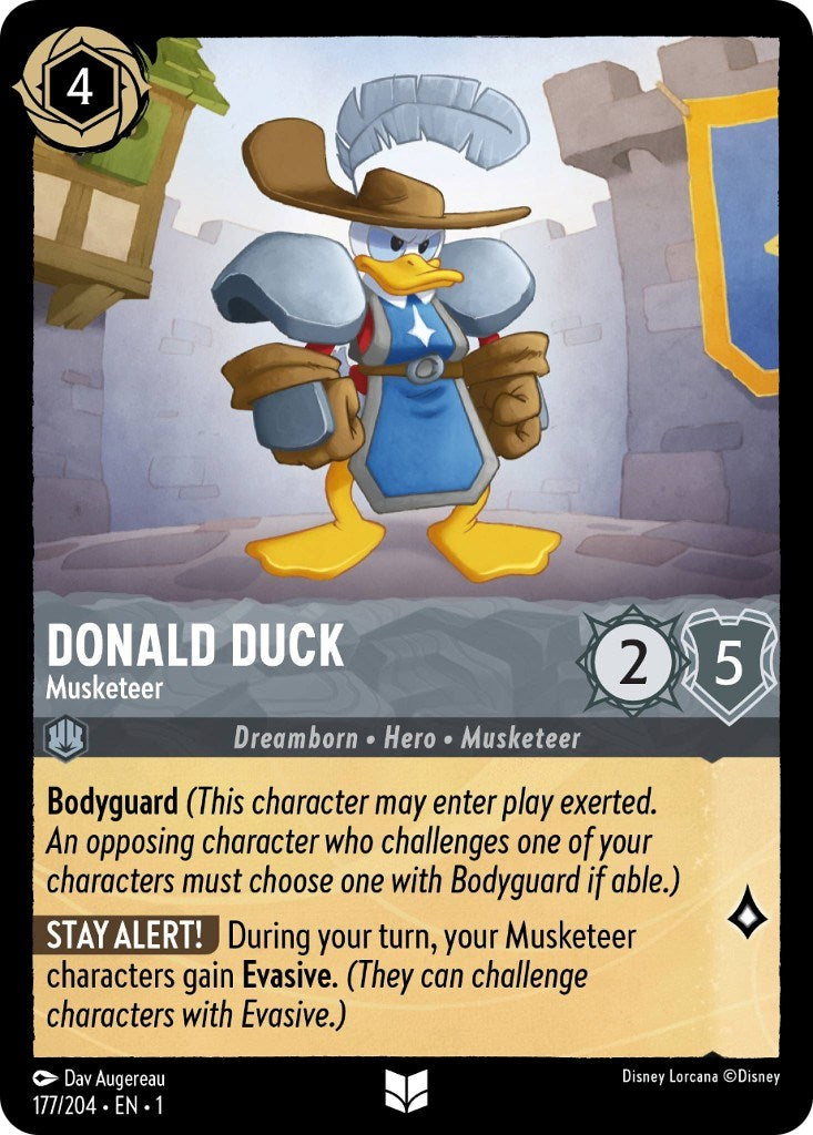 Disney Lorcana: Donald Duck - Musketeer card image