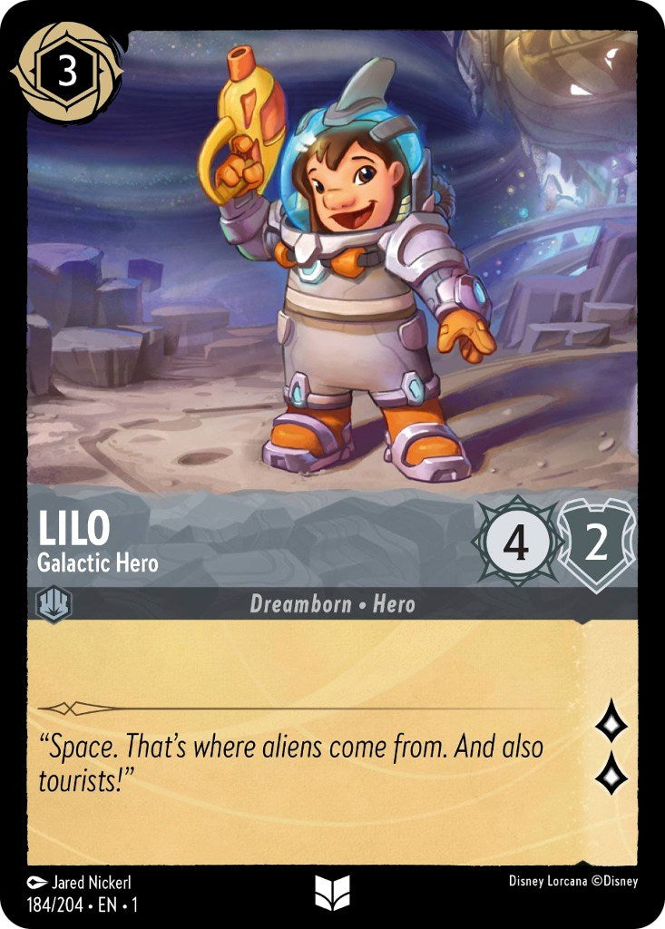 Disney Lorcana: Lilo - Galactic Hero card image