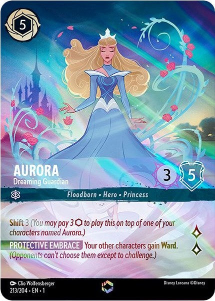 Disney Lorcana: Aurora - Dreaming Guardian (Enchanted) card image