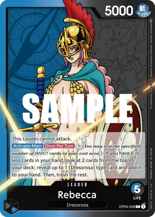 One Piece Card Game: Rebecca (039) card image