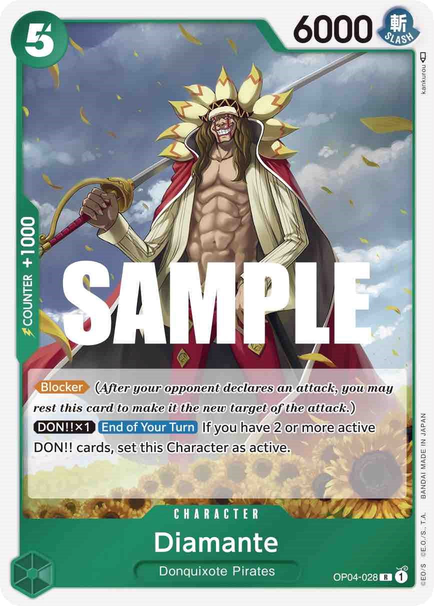 One Piece Card Game: Diamante card image