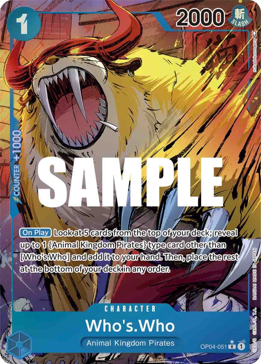 One Piece Card Game: Who's.Who (Alternate Art) card image