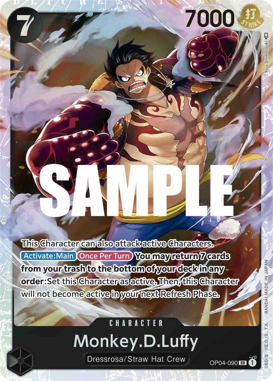 One Piece Card Game: Monkey.D.Luffy (090) card image