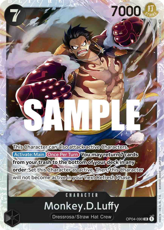 One Piece Card Game: Monkey.D.Luffy (090) card image