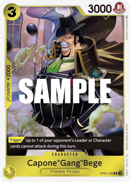 One Piece Card Game: Capone"Gang"Bege card image