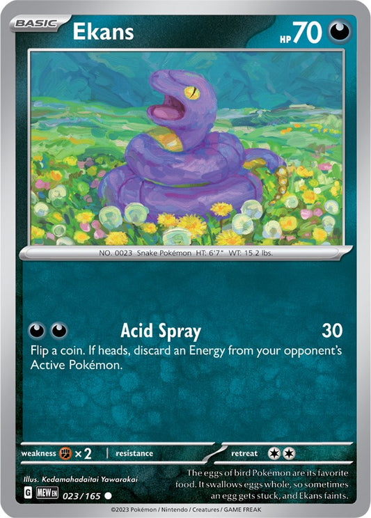 Pokemon: Ekans card image