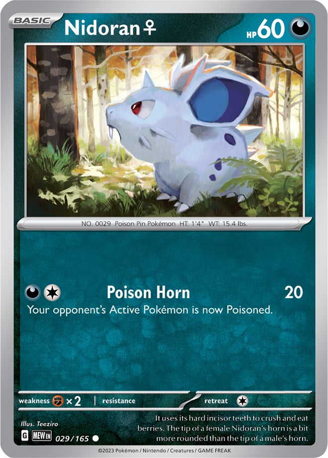 Pokemon: Nidoran F card image