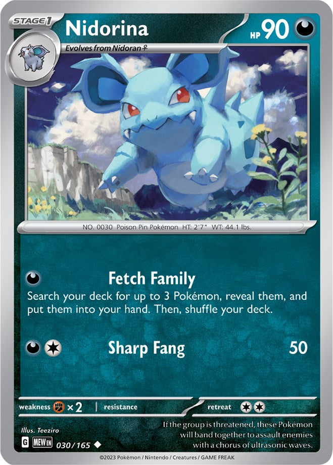 Pokemon: Nidorina card image