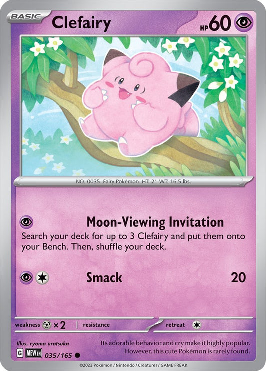 Pokemon: Clefairy card image