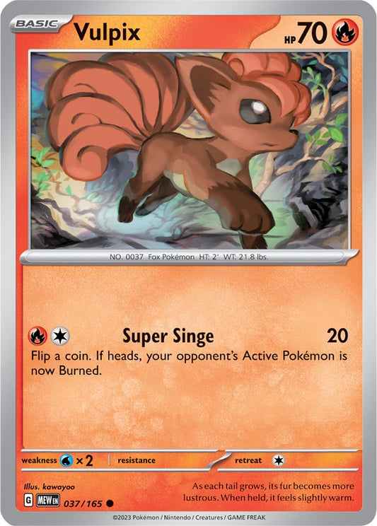 Pokemon: Vulpix card image