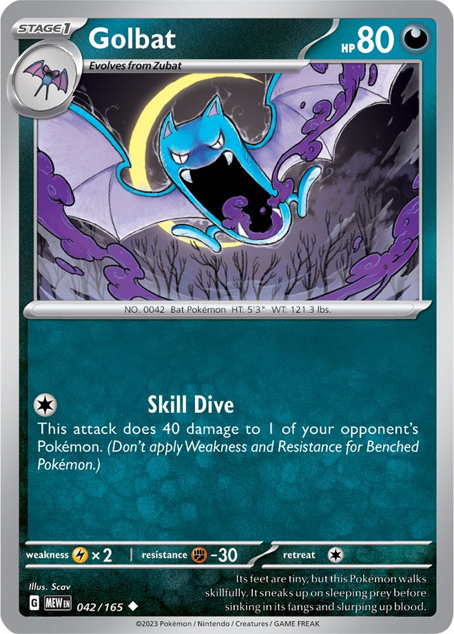 Pokemon: Golbat card image