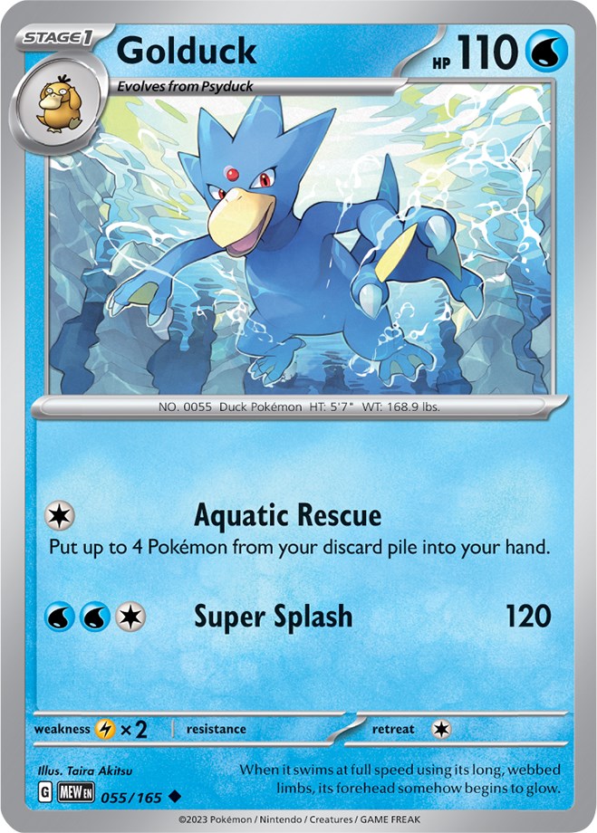 Pokemon: Golduck card image