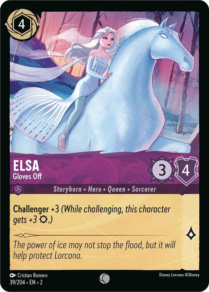 Disney Lorcana: Elsa - Gloves Off card image