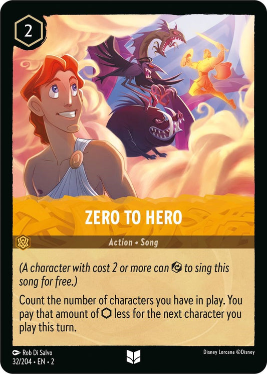 Disney Lorcana: Zero To Hero card image