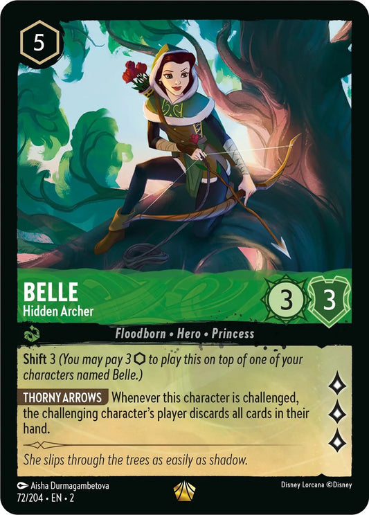 Disney Lorcana: Belle - Hidden Archer card image