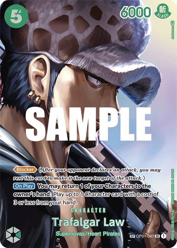 One Piece Card Game: Trafalgar Law (SP) card image