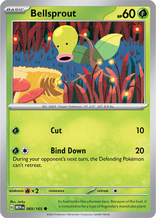 Pokemon: Bellsprout card image