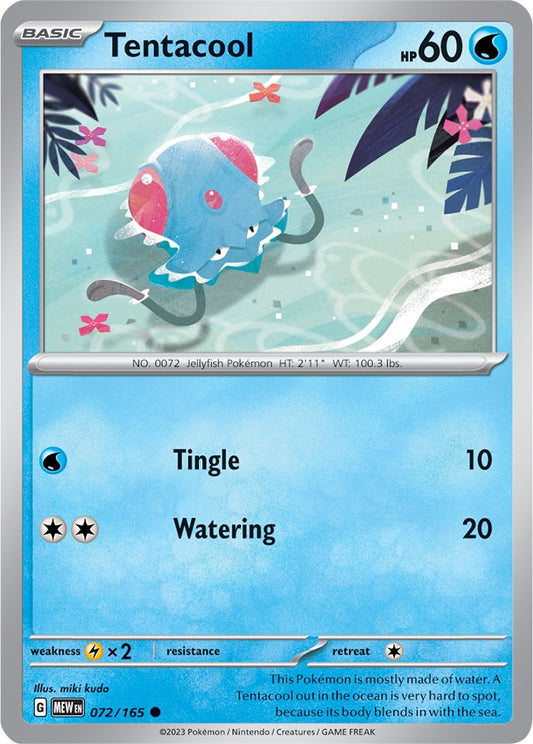 Pokemon: Tentacool card image