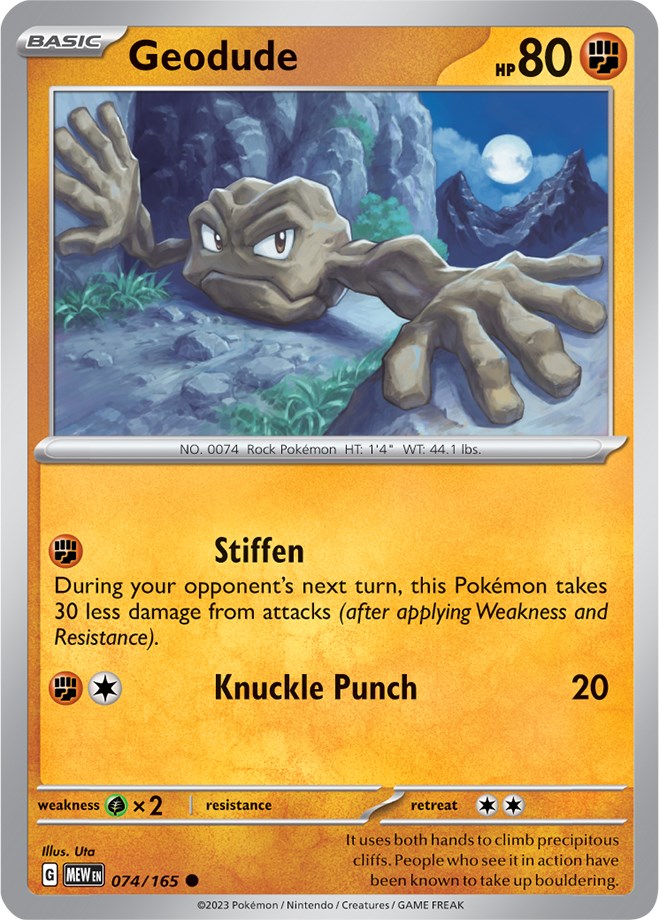 Pokemon: Geodude card image