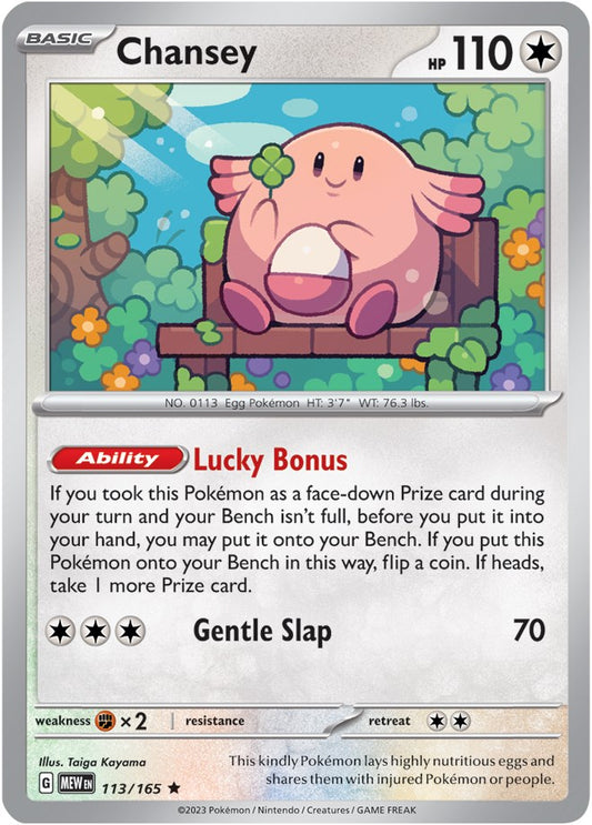 Pokemon: Chansey card image