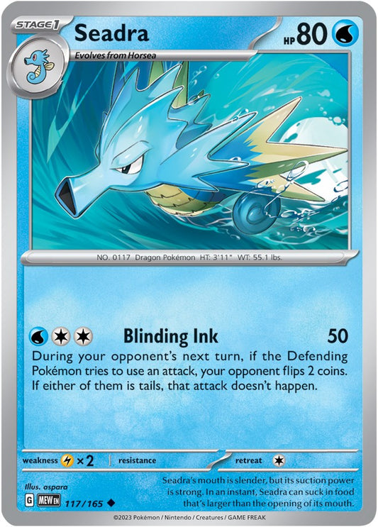 Pokemon: Seadra card image