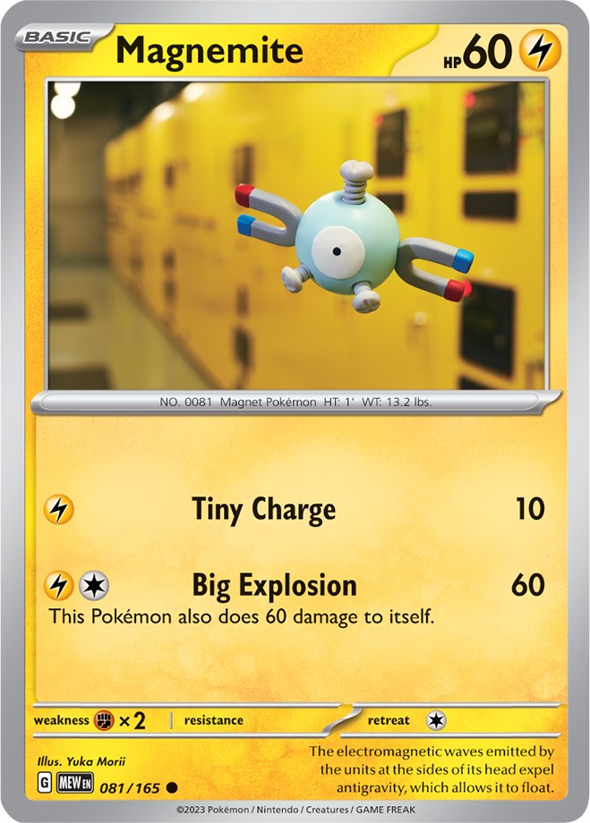 Pokemon: Magnemite card image