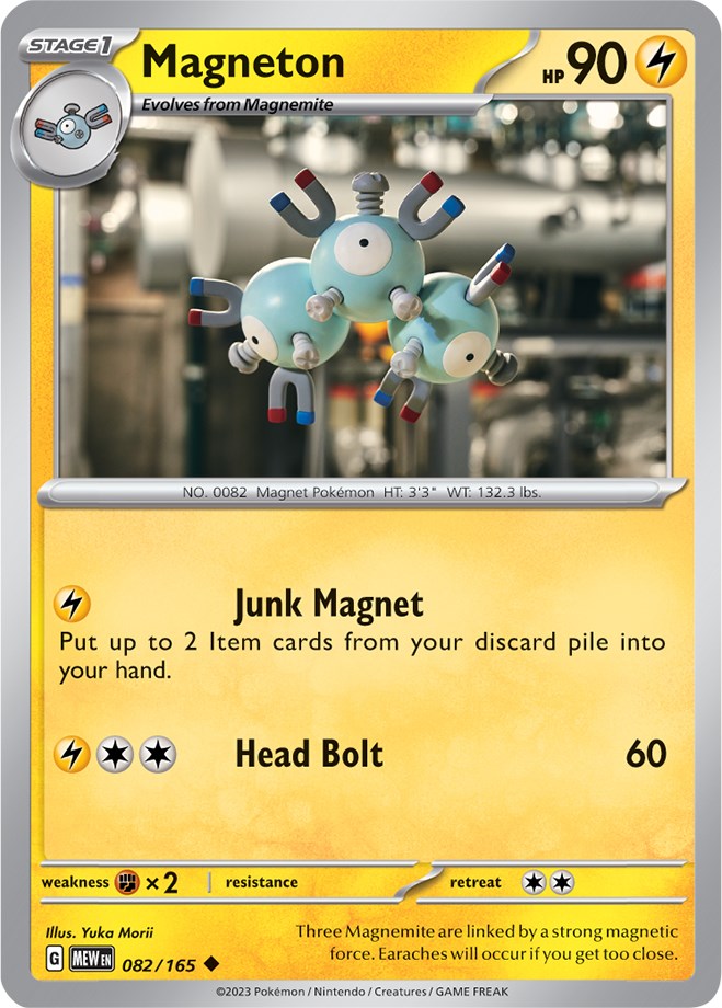 Pokemon: Magneton card image