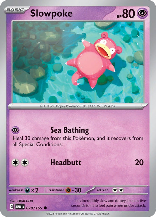 Pokemon: Slowpoke card image