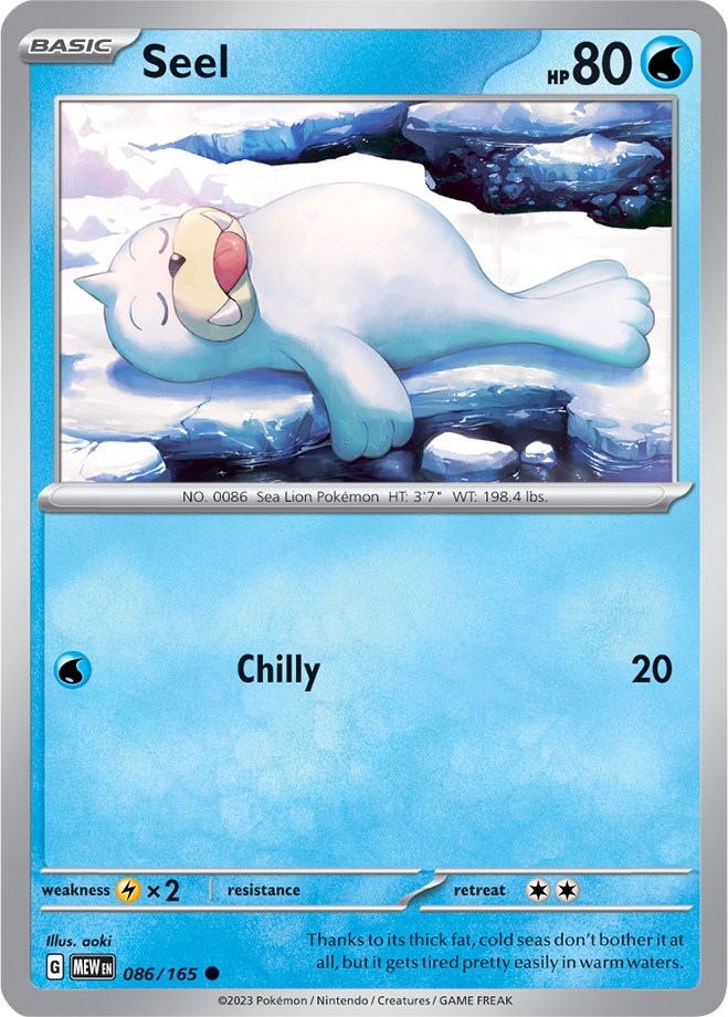 Pokemon: Seel card image