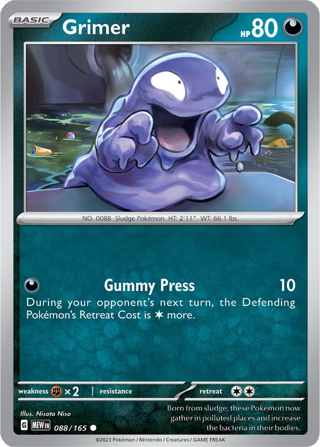 Pokemon: Grimer card image