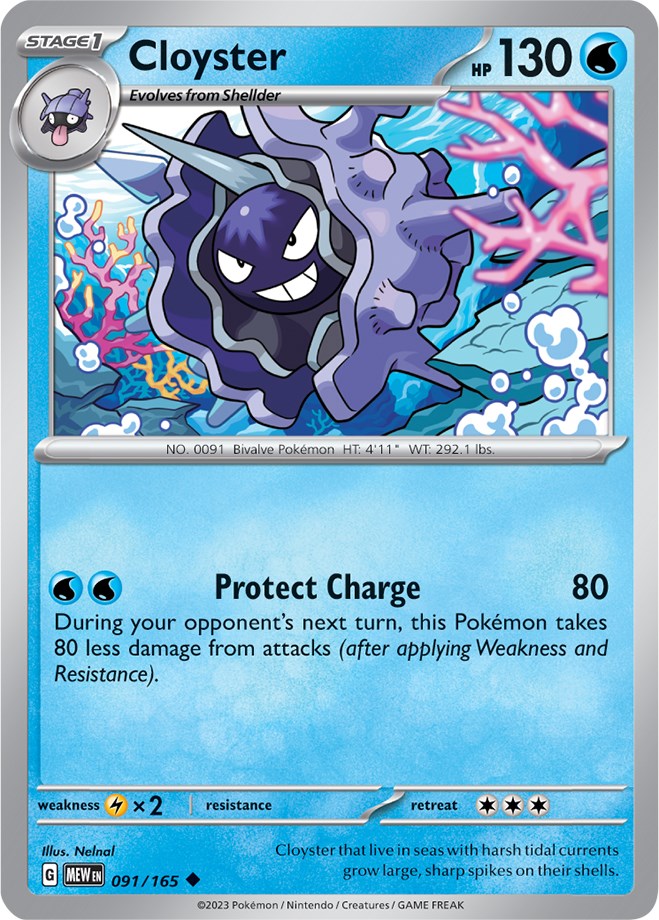 Pokemon: Cloyster card image