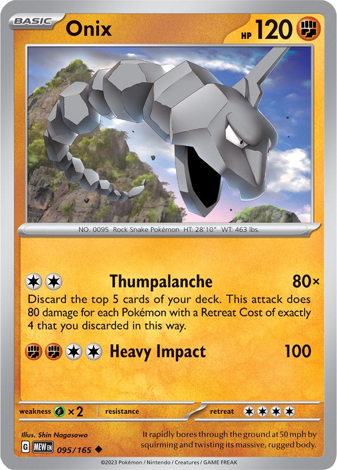 Pokemon: Onix card image