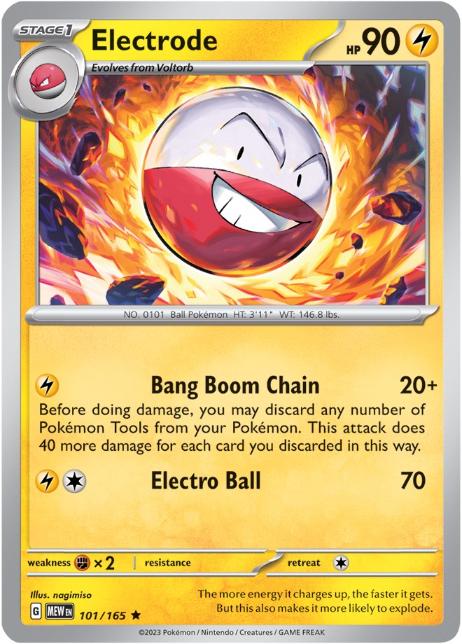 Pokemon: Electrode card image