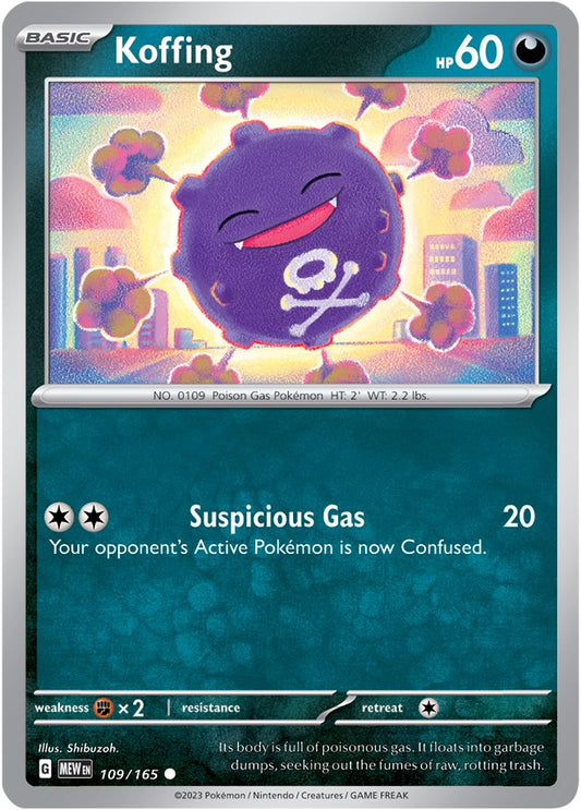 Pokemon: Koffing card image