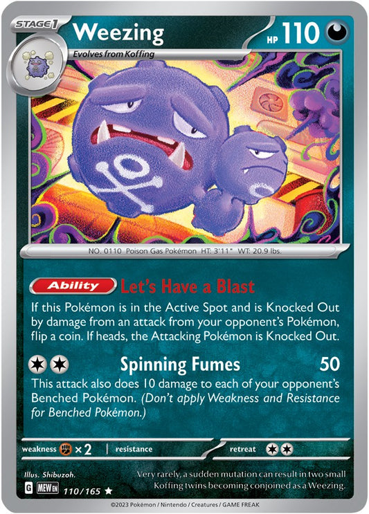 Pokemon: Weezing card image