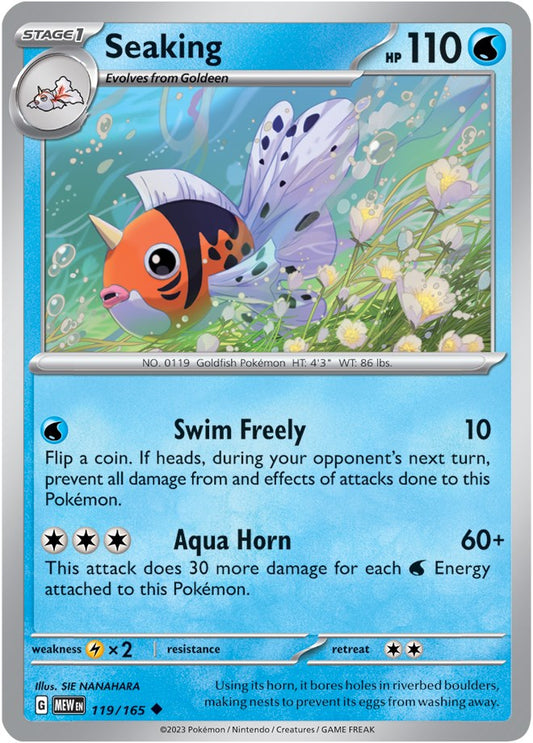 Pokemon: Seaking card image