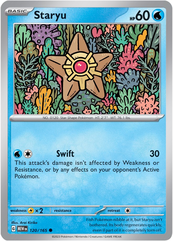 Pokemon: Staryu card image