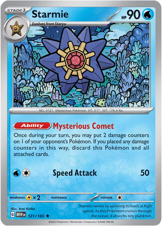 Pokemon: Starmie card image