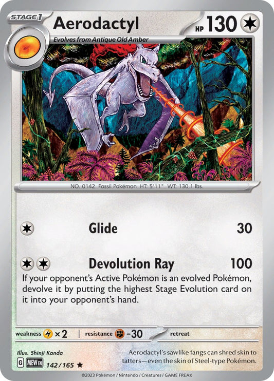 Pokemon: Aerodactyl card image