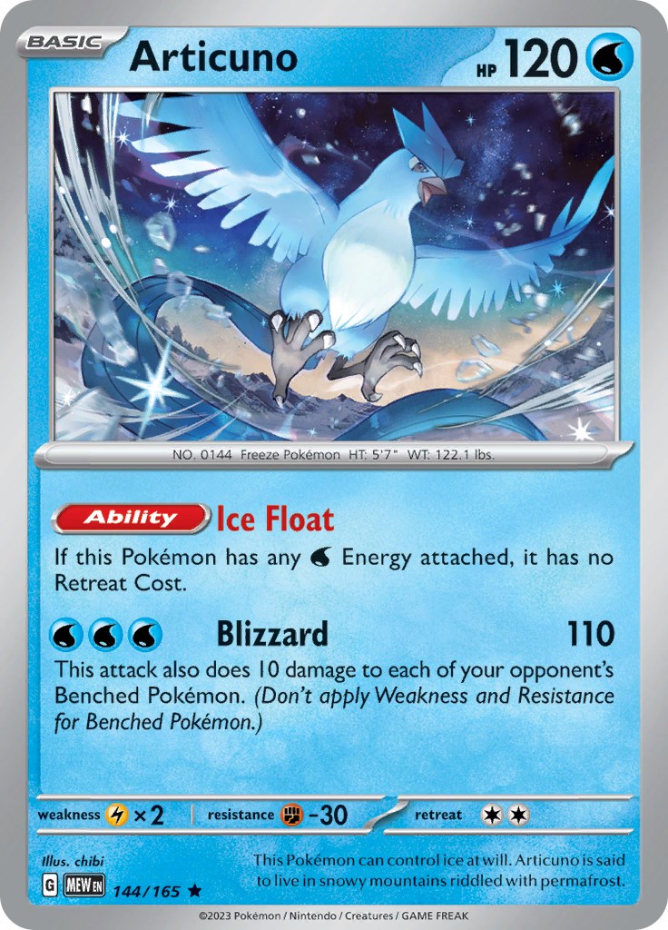 Pokemon: Articuno card image