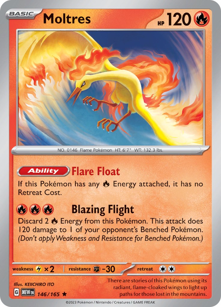 Pokemon: Moltres card image