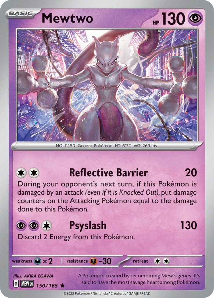 Pokemon: Mewtwo card image